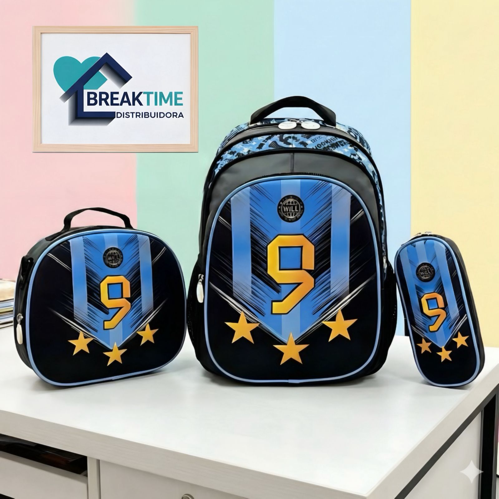 Set Mochila x3 Futbol – WILL