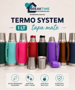 Termo system 1lt tapa mate