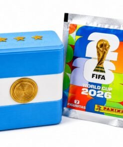 porta figuritas + 1 paquete de figuritas