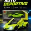 Auto a friccion con luz y se abren puertas
