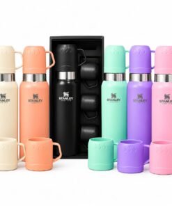 Termo con tazas grabado stanley