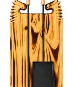 set parrilla + tabla de madera 29x50cm