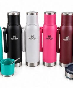 Termo parlante 1lt grabado stanley tapa mate + bombilla