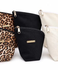 Set azucarera+ yerbera negro,blanco,animal print