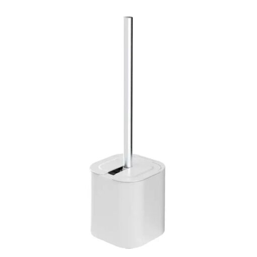 Escobilla(64855) cuad. mango acero c/base