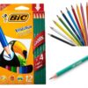 Colores bic 12 +4 lapiz puesto