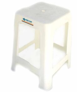 Banqueta apilable blanca Deses Plast (5017)