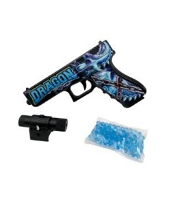 Pistola con balas de hidrogel