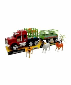Camion con animales. A friccion