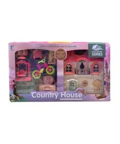 Casa de muñecas con muebles