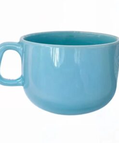 Tazon ceramica 400ml Celeste (91145)