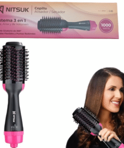 Cepillo secador alisador 3 en 1 cable gi.