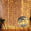 Cortina de luz calida 3mtx3mt