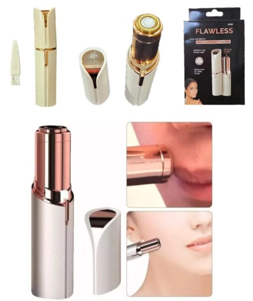 Depiladora facial portatil a pila