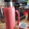Termo de acero coral 1lt c/manija (23260)