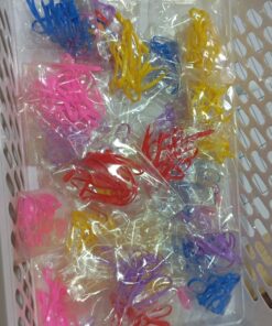 Mini colitas de colores x10