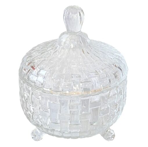 Caramelera vidrio red 9c a/rattan (43265)