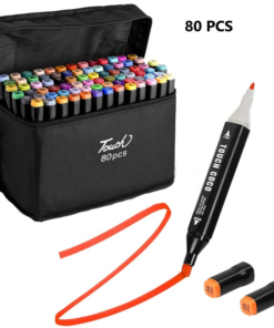 Marcadores doble punta 80 piezas