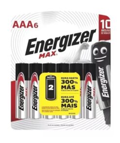 Pila AAA Blister x6 alcalina Energizer (50790)