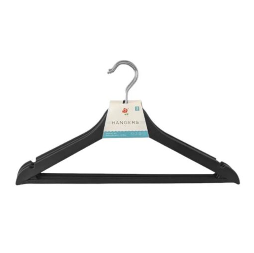 Percha x3 plast. anatomica negro (23819)