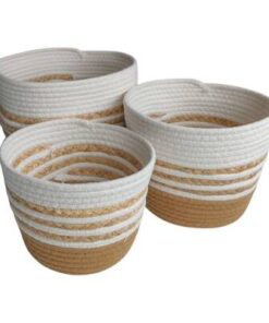 Set x3(24248)canastos altos seagrass