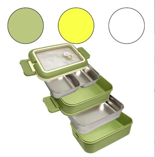 Vianda ac. hermetica doble piso (43134)