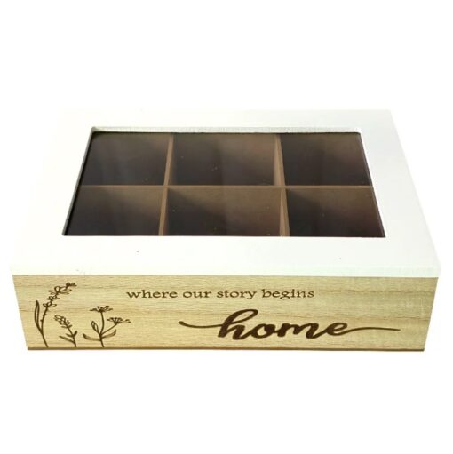 Caja madera portasaquito Te where our (43068)